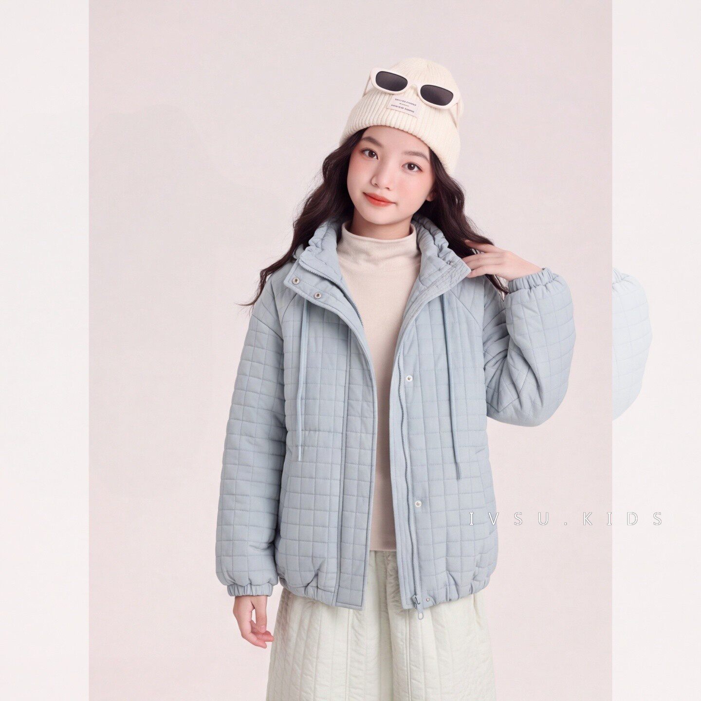 女童夹棉外套秋冬季2026新款儿童
