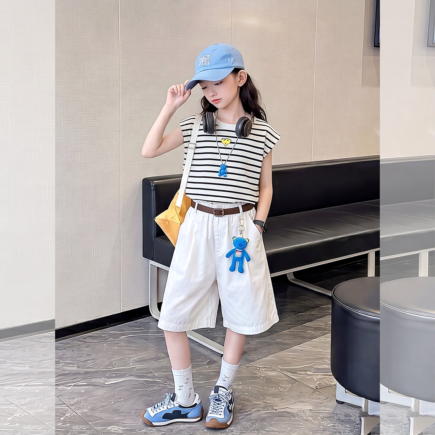 女童夏装2026新款洋气时髦韩系女