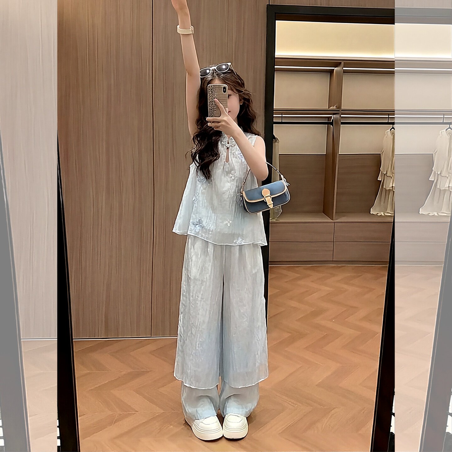 女童高级感国风套装夏季2026新款