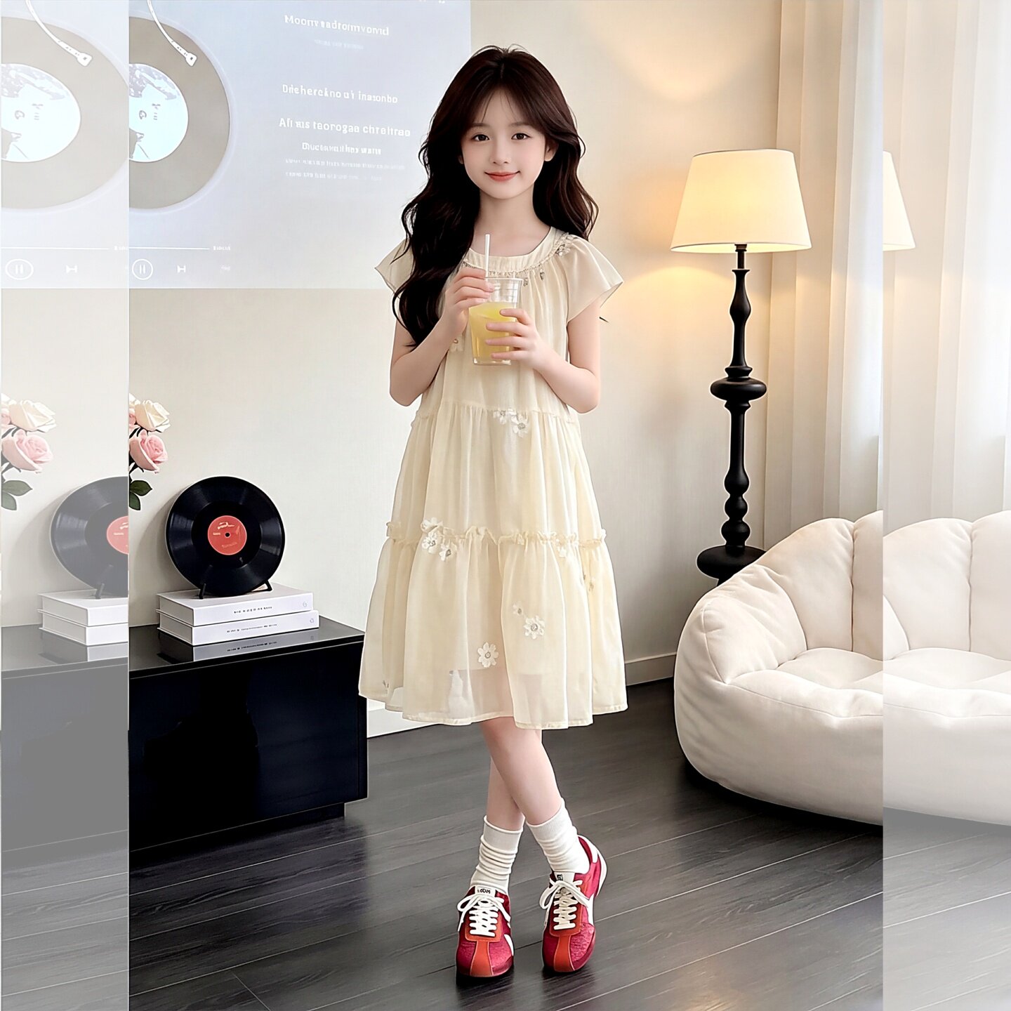 女童连衣裙2026新款夏季儿童裙子