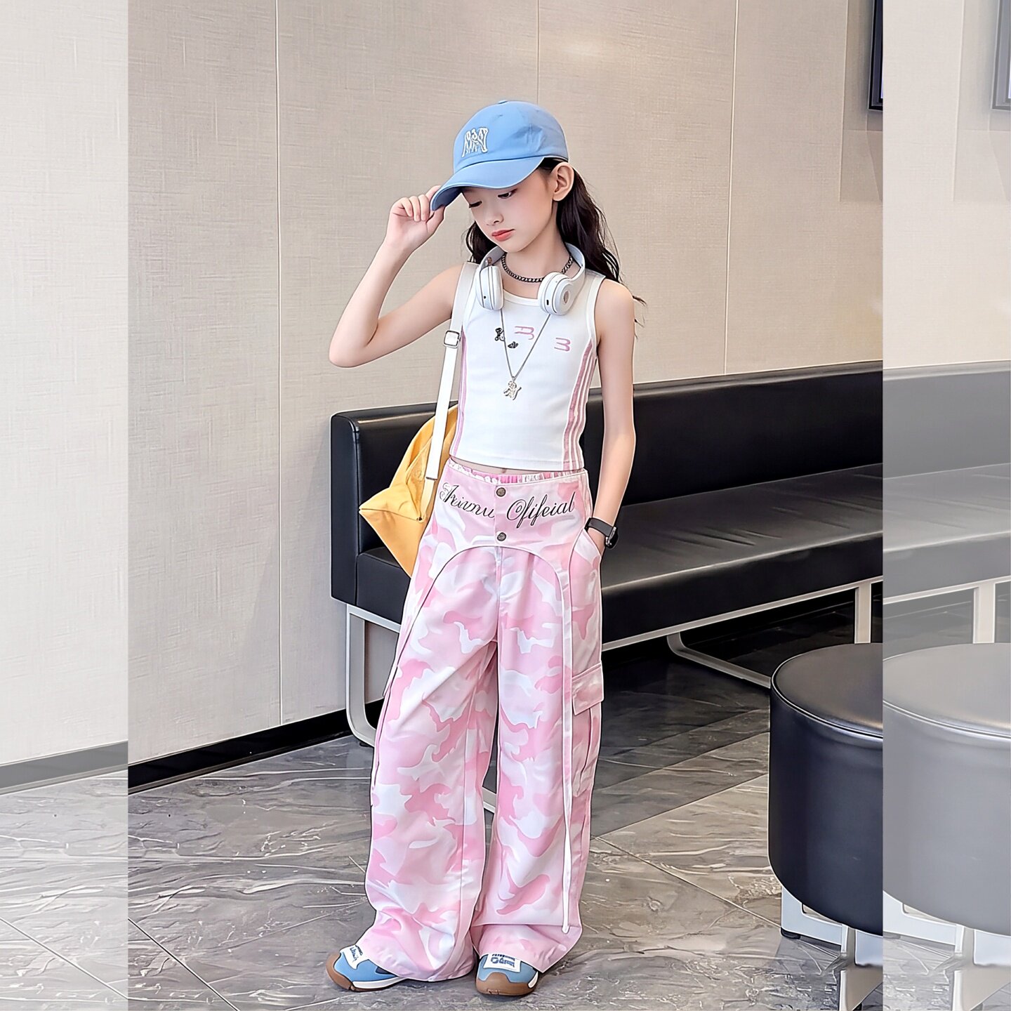 女童夏装2026儿童夏季套装女孩童