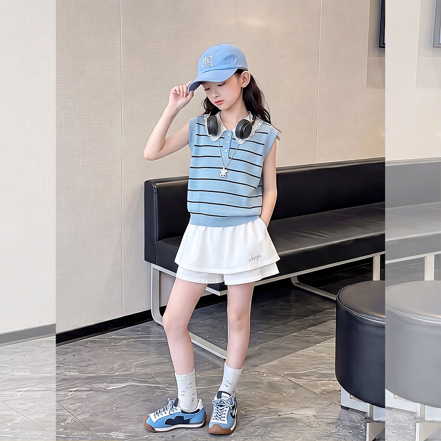 超好看女童套装夏季2026新款女孩