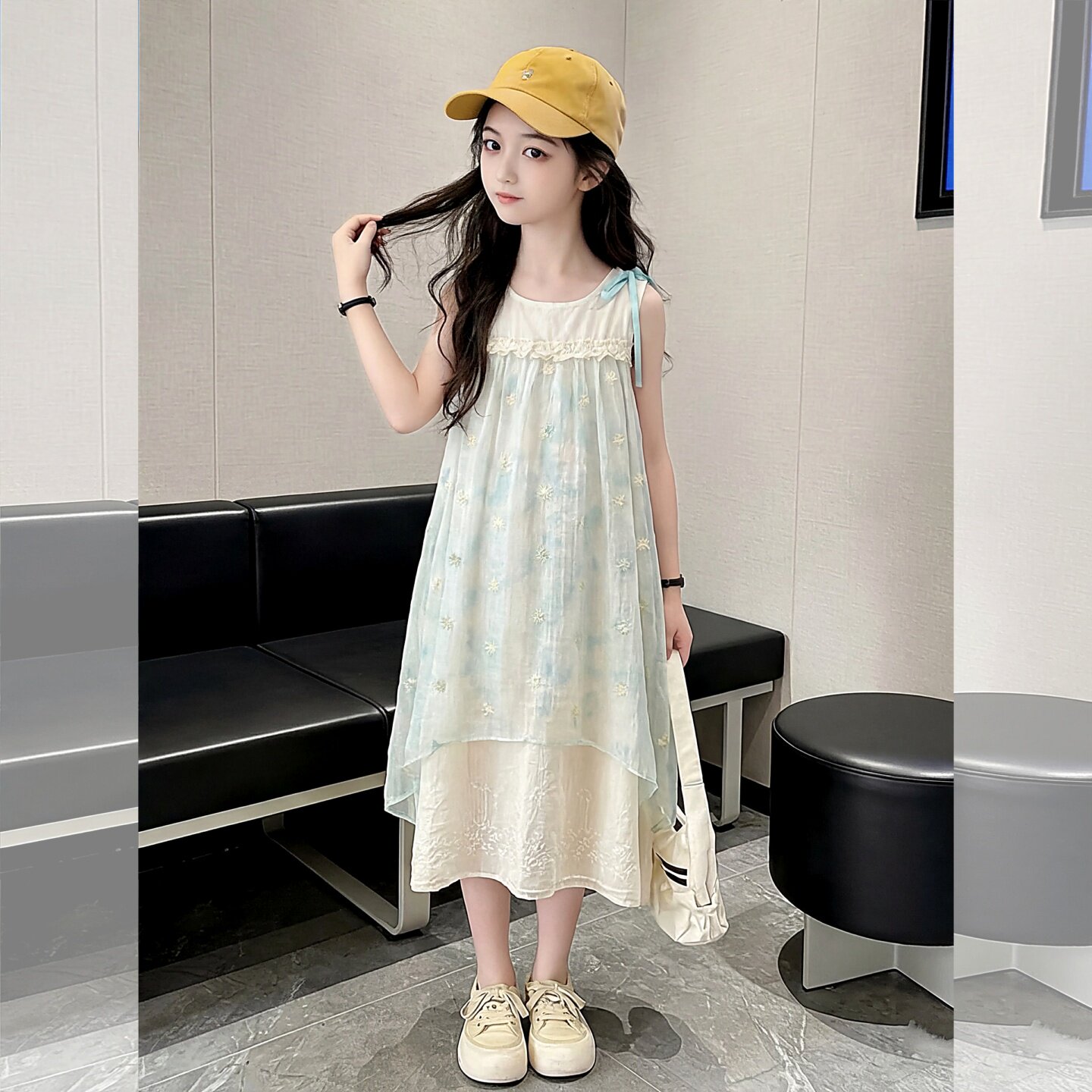 女大童连衣裙夏季2026新款儿童女