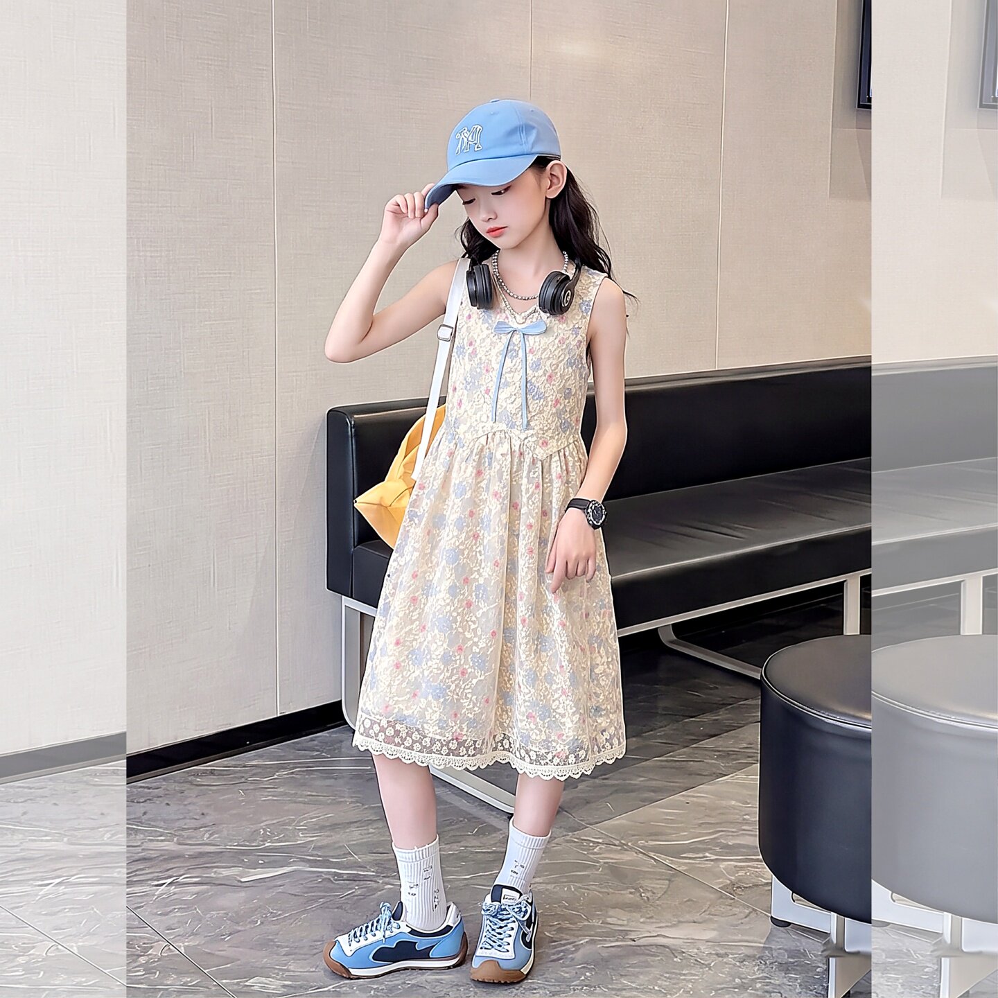 儿童裙子女2026新款夏海边穿搭女