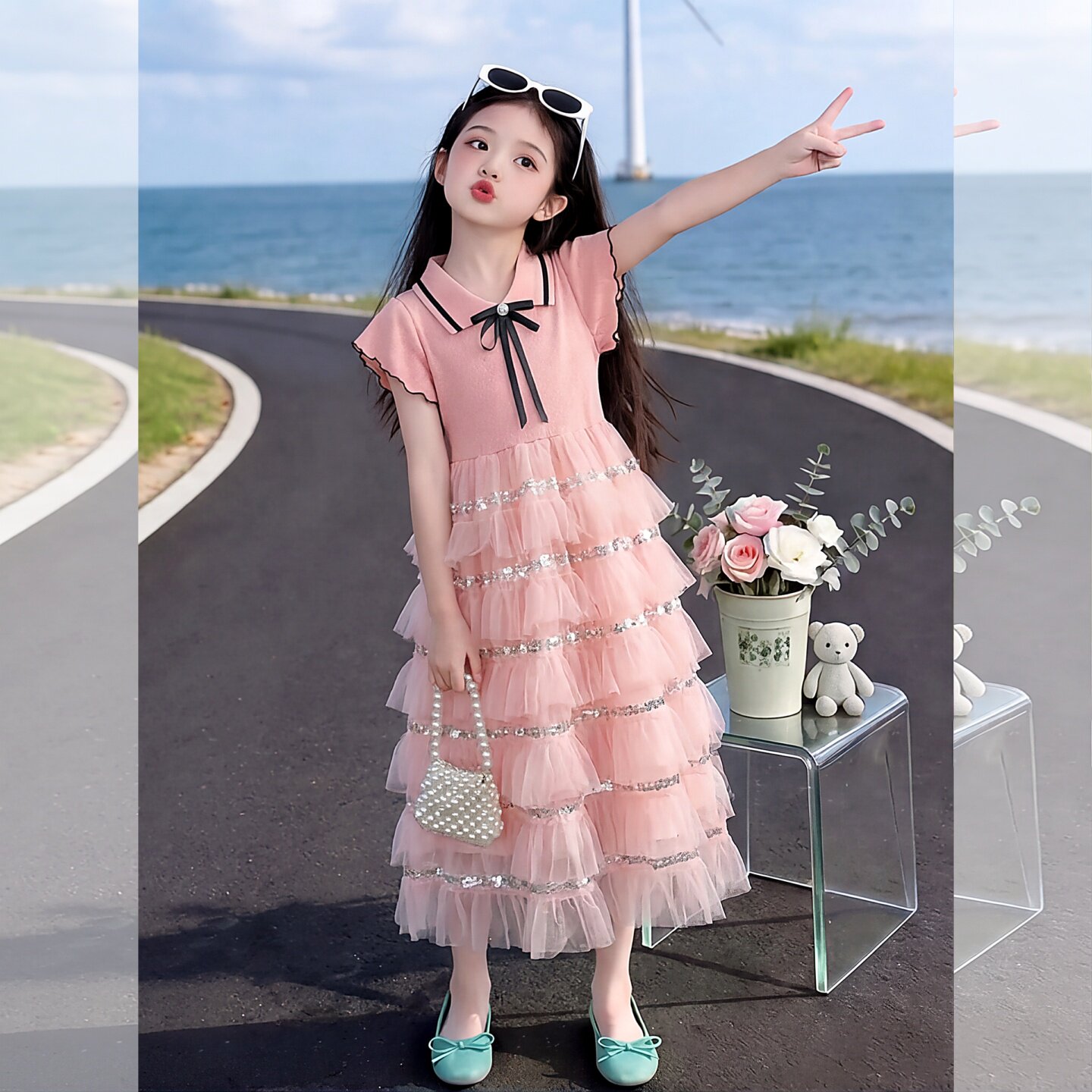 2026新款女童裙子夏季儿童装女孩