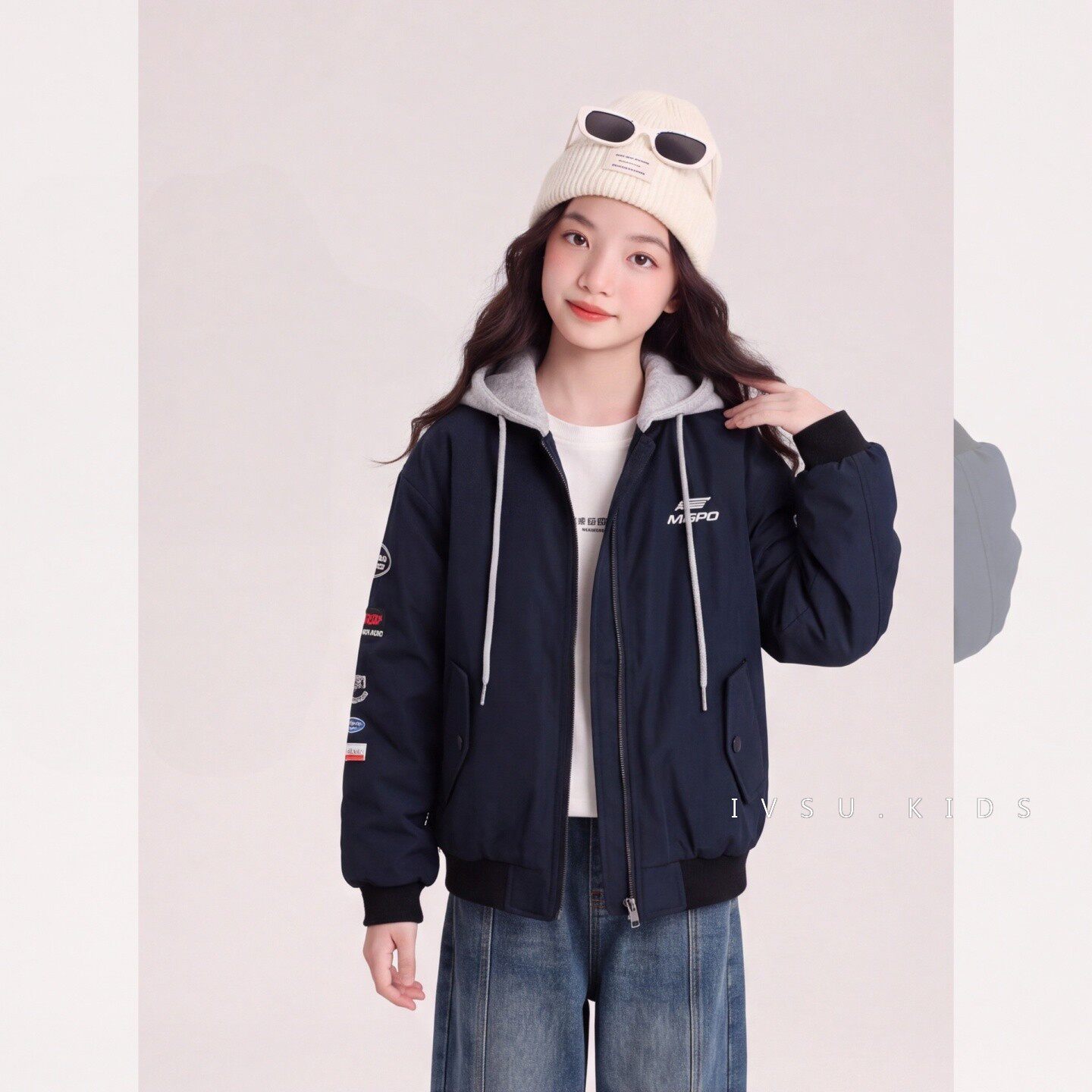 女童2026冬款时尚百搭休闲短款潮