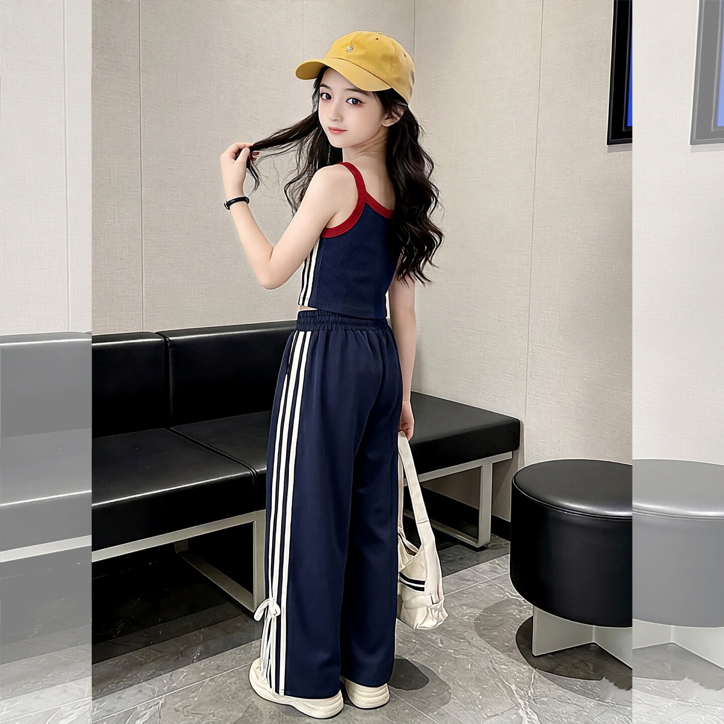 女童夏季套装2026新款儿童洋气街