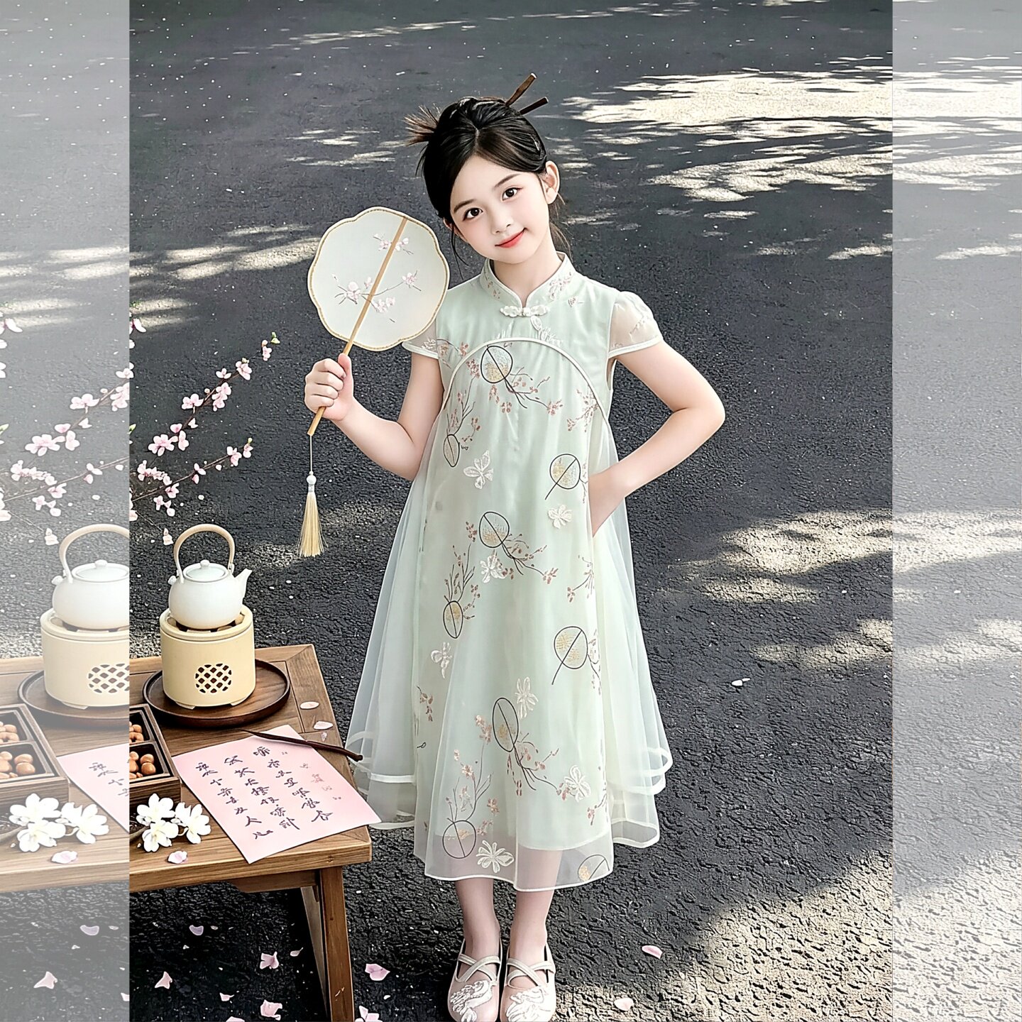 女童夏装连衣裙2026新款儿童国风