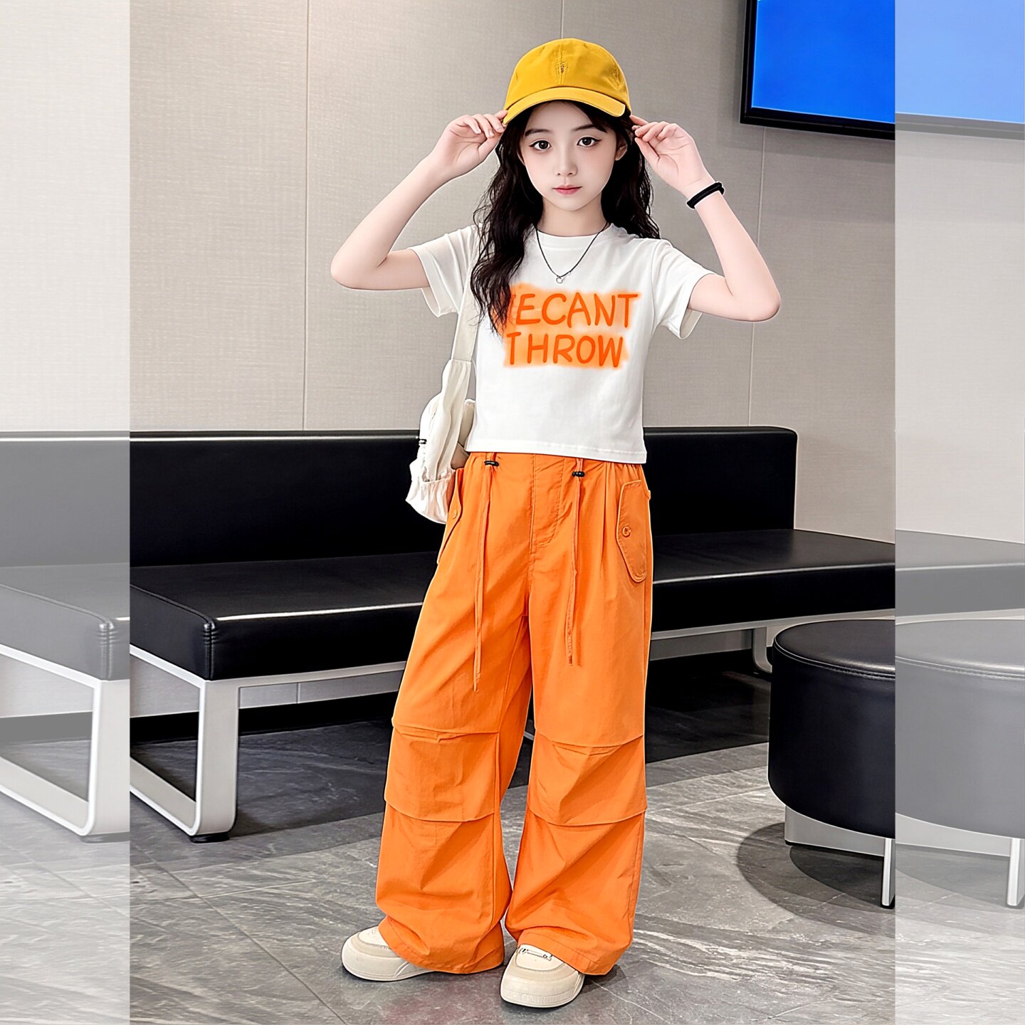 女童夏装套装2026新款中大儿童洋