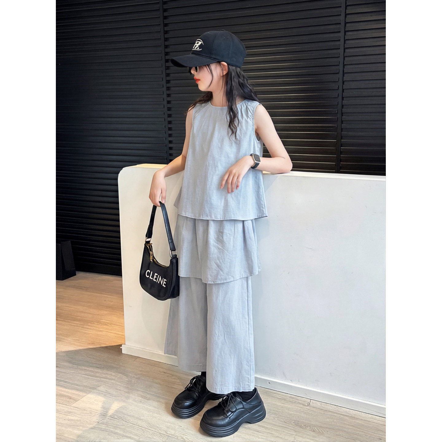 女童套装夏季薄款2026新款