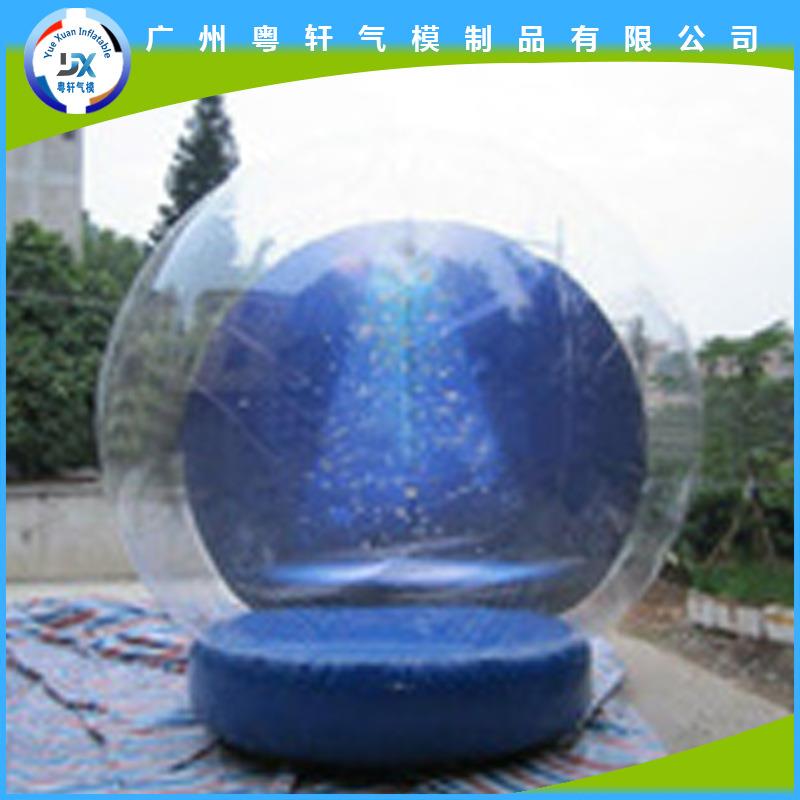 圣诞雪球 充气透明球气模 充气梦幻水晶球圣诞雪球 圣诞装饰摆设