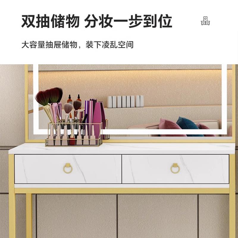 照相馆化妆台带灯美容院彩妆婚纱摄影工作室化妆师专用化妆镜化妆