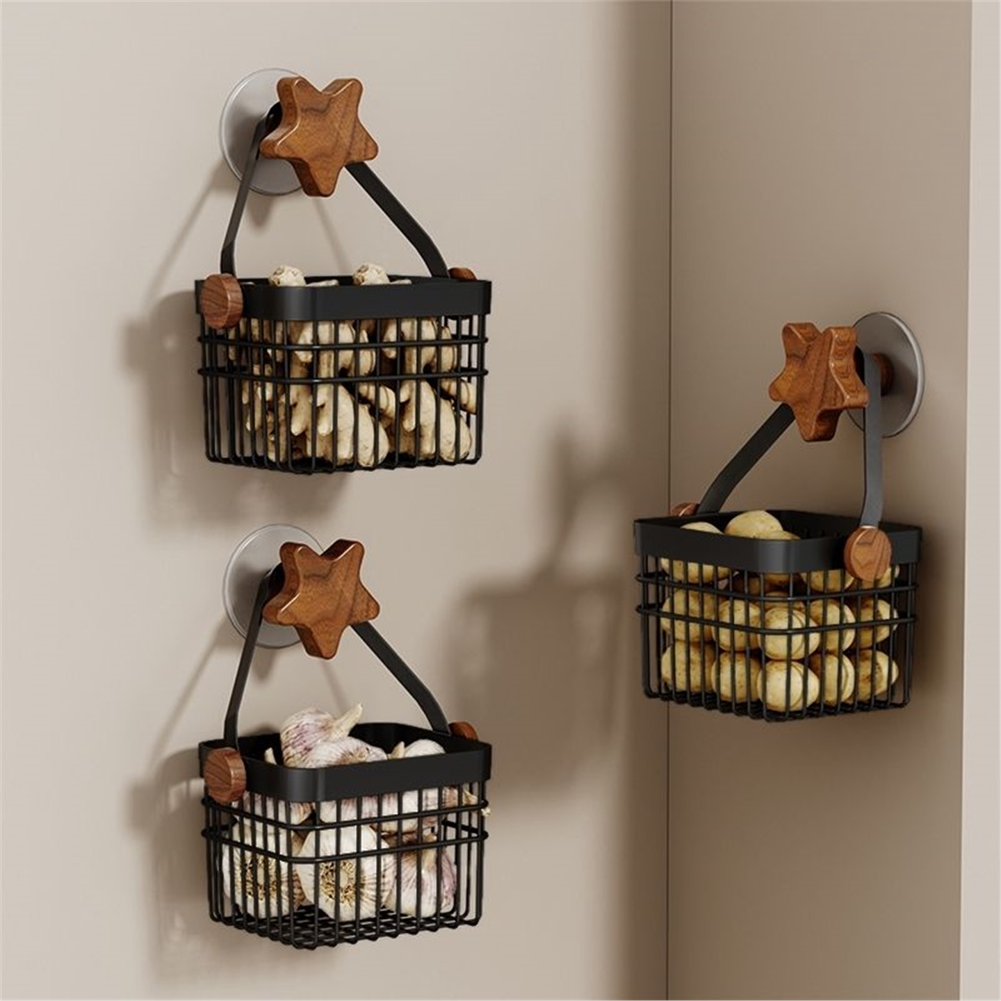 收纳盒擦挂墙卫生纸胡桃木巾废弃卫生间洗脸筐脸巾置物架收纳浴室