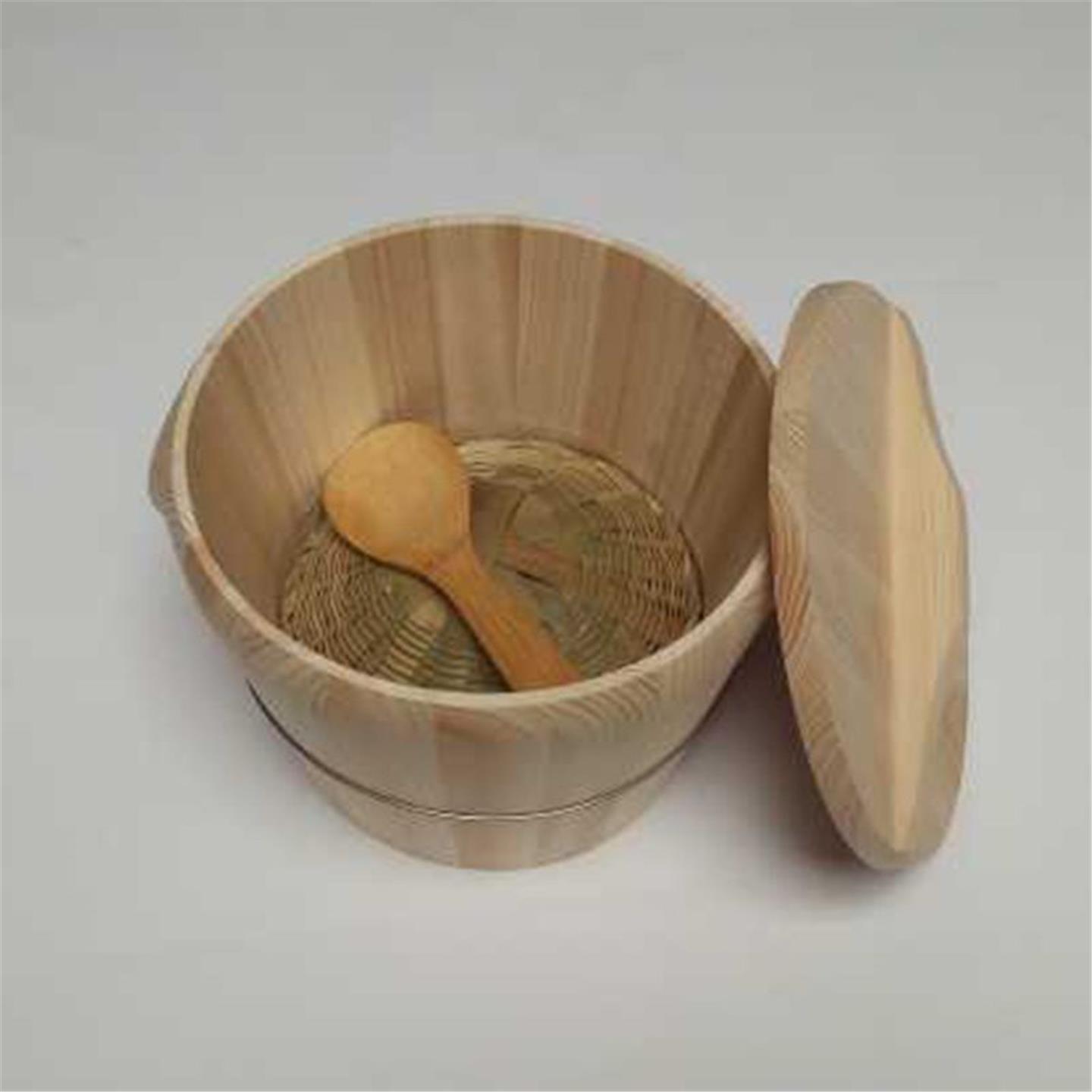 纯杉木蒸糯米饭桶甑子手工