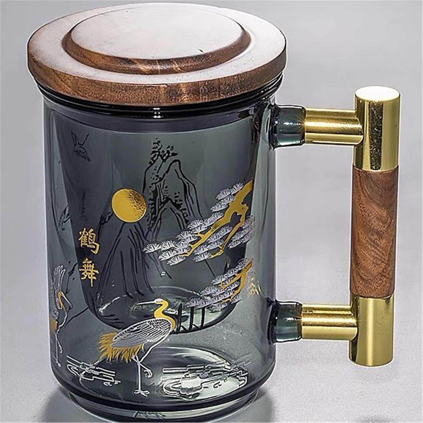 保温杯玻璃波珏堂茶水家用
