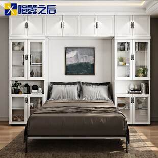 省空间折叠床双人 床书柜组合 203 隐形床壁床成人经济型板式