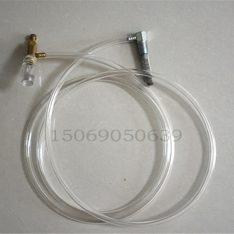 回转式鼓风机配件滴油器滴油嘴透明管滤油网 滴油嘴套件护管拉簧