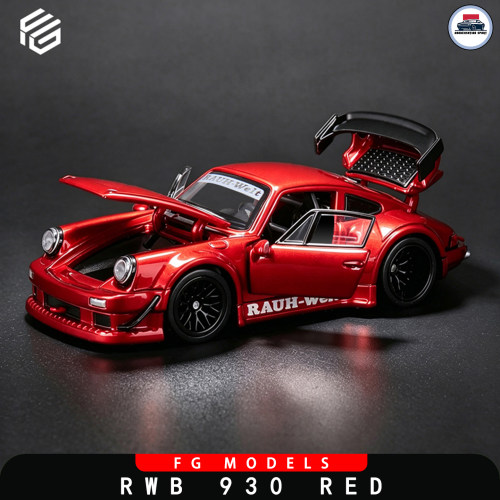 FG1比64保时捷RWB930GT车模