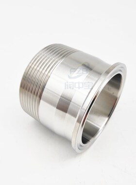 快装变径DN50卡盘64快装外丝接头DN40卡盘50.5卡盘外丝单头丝