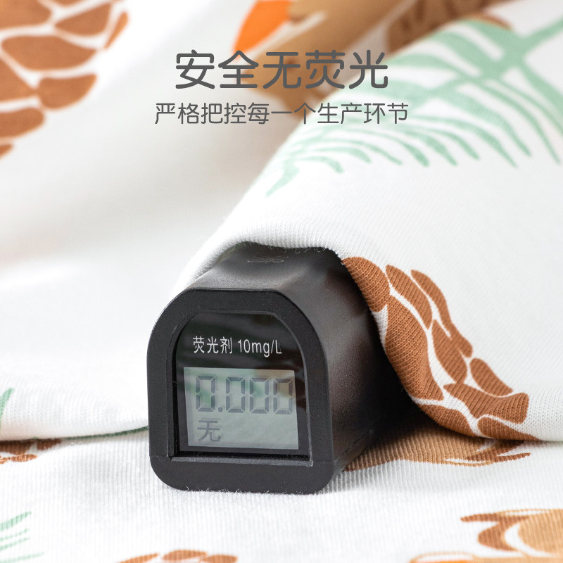 棉店儿童短袖长裤连体睡衣夏季薄款纯棉宝宝家居空调服男女童夏装