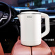 车载电热水壶汽车用烧水壶货车热水器12v24v通用220V车家两用智能