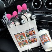 汽车安全带护肩套可爱猫咪路西法公仔车载卡通保险带装 通用 饰四季