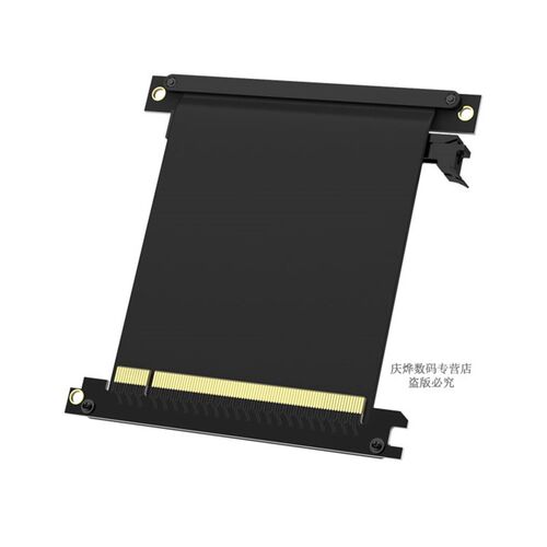 MOAOO pci-e 16x线 双反向显卡延长线竖装台式显卡转接线ITX机箱