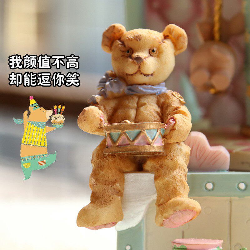 音乐盒跳舞女孩公主生日礼物旋转木马少女心八音盒闺蜜圣诞节礼物