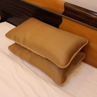 凉席枕套亲子单人学生家用透气凉爽冰藤枕头套夏季大人一对可定制