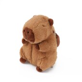 卡皮巴拉水豚棕色挂带汽车载纸巾套椅背挂式 抽纸盒餐巾卡通可爱女