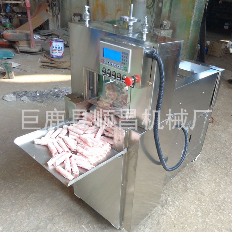 数控冻肉双卷全自动肥牛羊肉切卷机商用单卷羊肉切片机家用,清洗/食品/商业设备,锯骨机/切骨机,淘宝优惠券,粉丝福利购,淘宝优惠卷