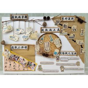 幼儿园环创材料教室布置墙面装饰纸黑板报文化墙主题墙纸趣横生