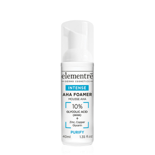 临期 elementre10%AHA 效期至2027 去角质洁面慕斯40ml