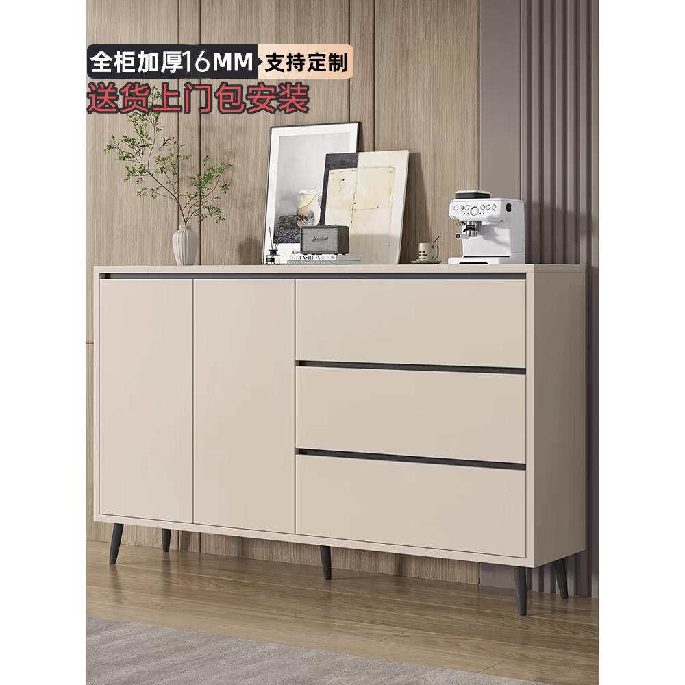 餐边柜矮柜靠墙客厅收纳储物柜简约家用厨房橱柜置物柜茶水柜地柜