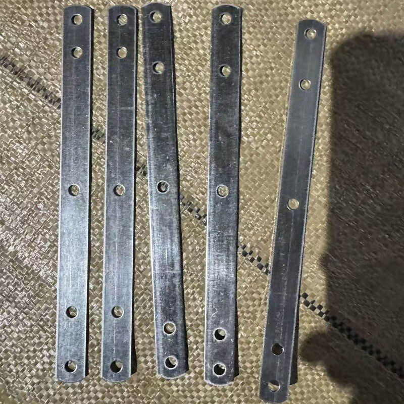 门窗安装固定片带卡镀锌铁一字家具连接片卫生间木门安装固定拉片