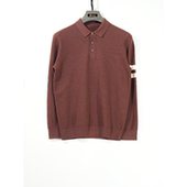 1Q391 条纹polo领针织衫 小雀斑专属 男士