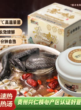 薏仁枸杞乌鸡汤自加热方便速食夜宵月子餐滋补懒人免煮养生汤
