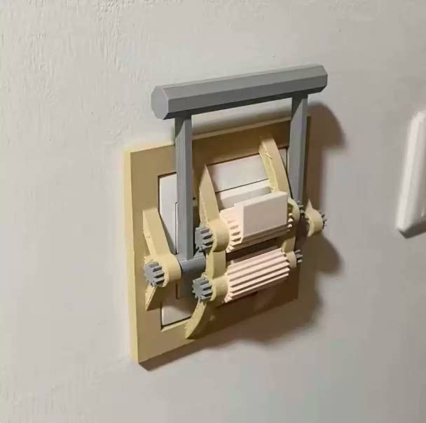 拉闸撤开关拉杆三角洲行动零号大坝开关灯工具3d打印仪式感关灯器