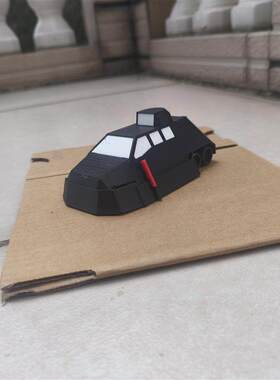 风暴拦截车龙卷风tiv2拦截车微缩模型3D打印摆件场景模拟造景沙盘