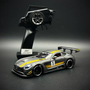 漂移蚊车套车到手玩四驱漂移蚊车1:28改1:24RC专业漂移遥控车k969