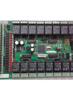 16入16出 16路电脑控制开关 16路串口继电器 RS232/RS485 VB.NET