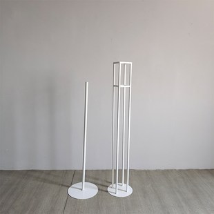 铁艺桁架纸花杆子底座婚庆路引舞台架子立体背景架橱窗布置摆件