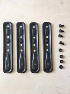 电视显示器支架孔距扩展 延长600/400条子 无孔套件贴片 通用配件