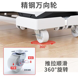 电脑主机托架带轮移动底座可伸缩宽办公室宿舍机箱增高架迷你调节