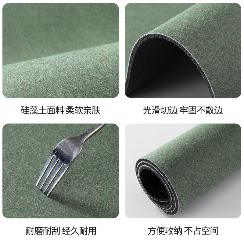 厨房台面沥水垫吧台杯子碗盘干燥垫洗手台硅藻泥吸水垫隔热餐垫子,居家布艺,厨房地垫,淘宝优惠券,粉丝福利购,淘宝优惠卷