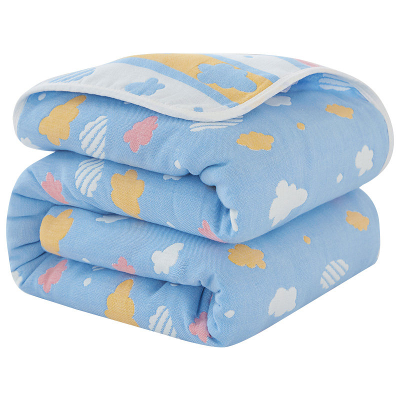 六层纱布毛巾被纯棉全棉毛巾毯子单双人夏凉被婴儿童午睡空调盖毯,床上用品,休闲毯/毛毯/绒毯,淘宝优惠券,粉丝福利购,淘宝优惠卷