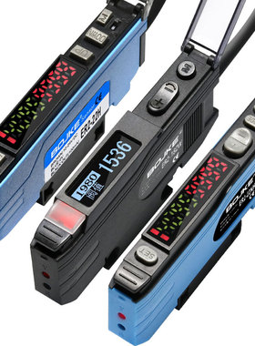 光纤传感器光纤放大器中文ER2-18ZW ER2-22H 22NH高速双数显光电