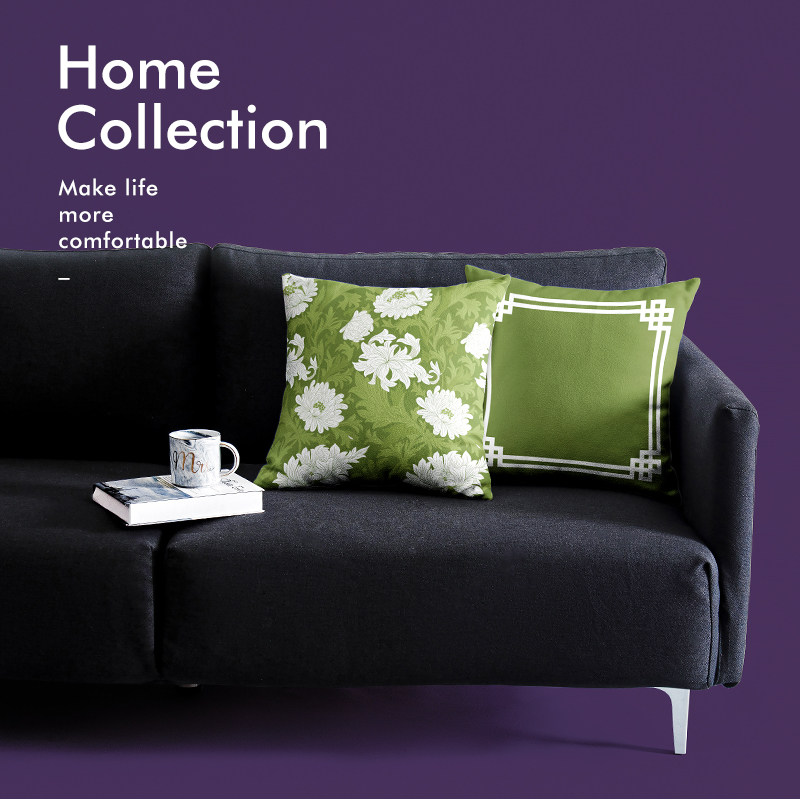 复古花鸟田园靠垫美式沙发抱枕套样板间装饰靠枕轻奢床头春夏腰靠,居家布艺,靠垫/抱枕,淘宝优惠券,粉丝福利购,淘宝优惠卷