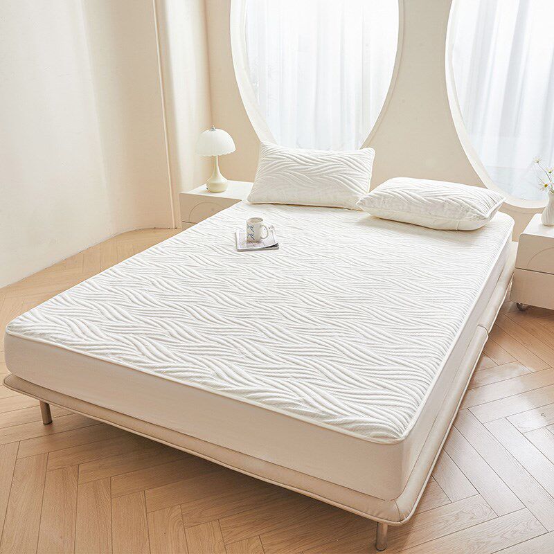 大豆夹棉防水床笠2025新款儿童隔尿床罩席梦思床垫保护套四季通用