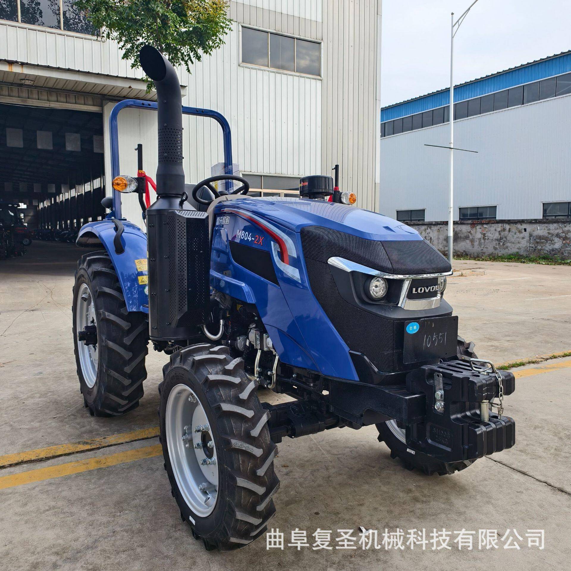 雷沃804-2X大马力拖拉机 潍柴动力操控灵活四驱轮式农用耕整机械